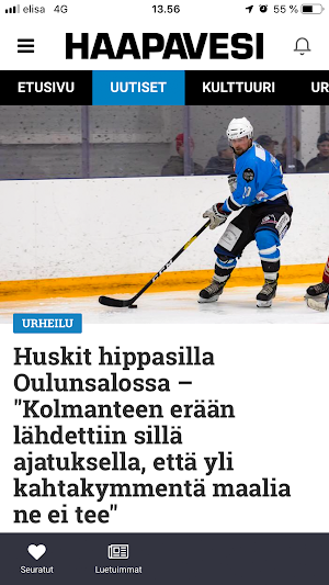 Haapavesi-lehti Screenshot 1