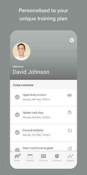 TWA Nutrition Coaching Screenshot 1