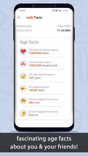 Birthday Age Calculator Screenshot 3