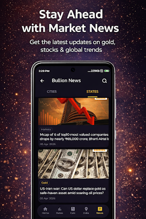 Live Gold & Silver Prices Screenshot 1