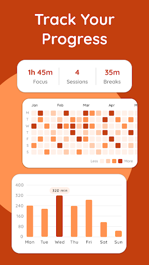 PomPom: Pomodoro Focus Timer Screenshot 2