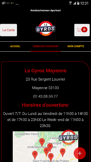 LE GYROS MAYENNE Screenshot 3