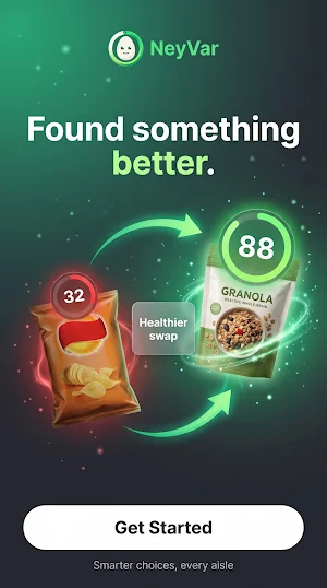 neyvar - Food Scan & Nutrition Screenshot 1
