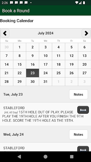 THGCC Screenshot 1