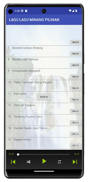 LAGU LAGU MINANG PILIHAN Screenshot 1