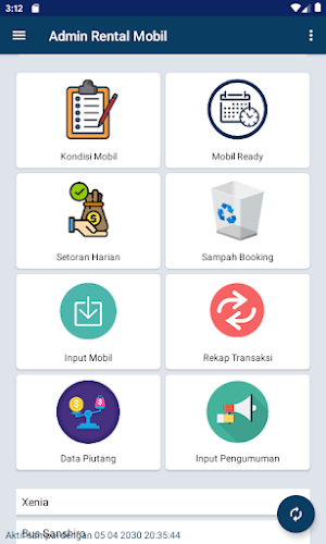 Admin Rental Mobil Screenshot 1