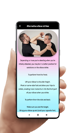 self defence techniques Screenshot 0