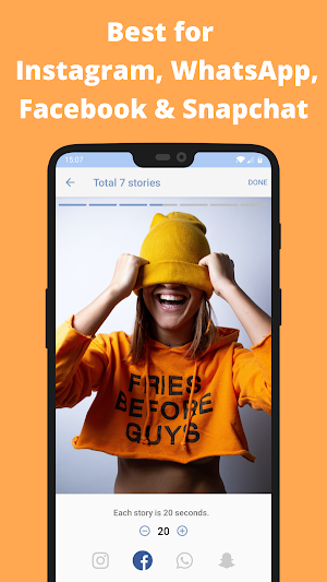 Story Cutter - Long Video for WhatsApp & Instagram Screenshot 1