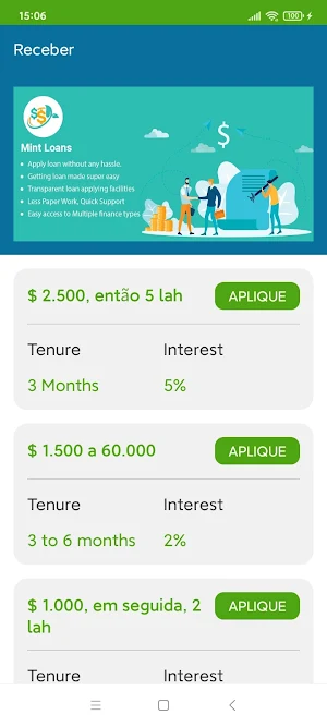 Conselhos para empréstimos Screenshot 2