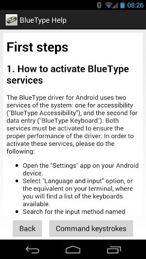 BlueType Screenshot 2