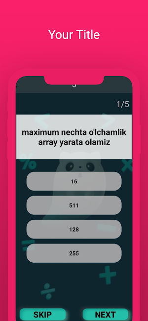 TestApp Screenshot 2
