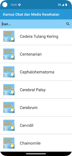 Kamus Obat dan Medis Kesehatan Screenshot 0