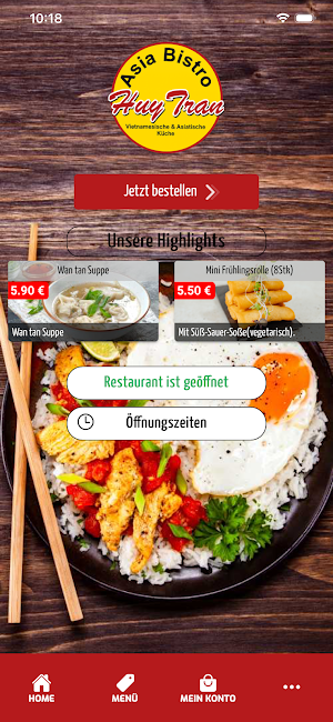 Asia Bistro Huy Tran Screenshot 0