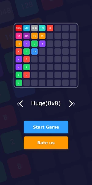 2048 Classic - Swipe and Merge Screenshot 3