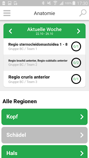 Praktikum Klinische Anatomie Screenshot 0
