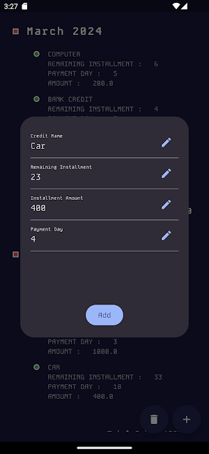 Debt Tracker Screenshot 2