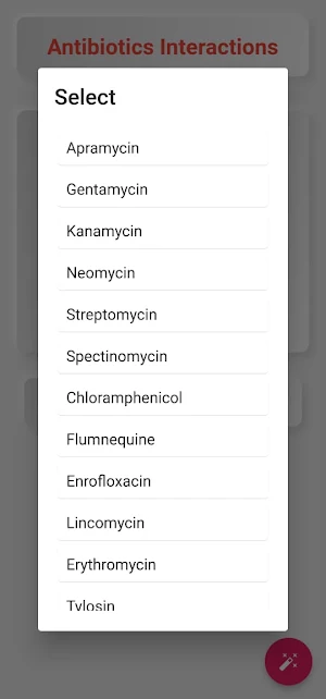 veterinary drug interactions Screenshot 0