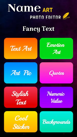 Name Art Photo Editor Screenshot 1