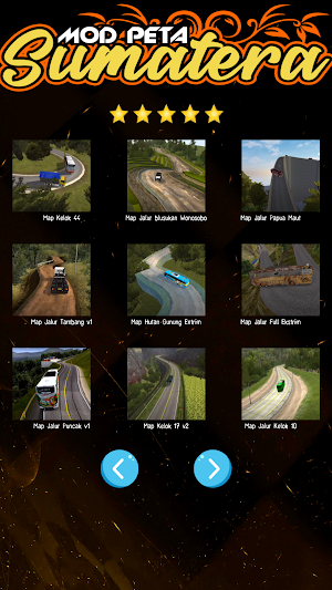 Mod Peta Sumatra Bussid Screenshot 2