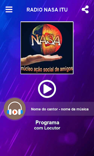Radio Nasa ITU Screenshot 0