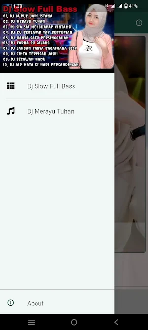 Dj Slow Full Bass Merayu Tuhan Screenshot 1