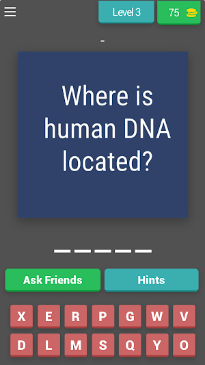 Science Quiz Screenshot 3