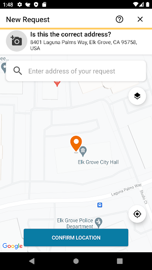 SeeClickFix Elk Grove Screenshot 1