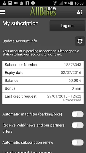AllBikesNow Screenshot 2