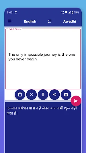 Awadhi English Translator Screenshot 2