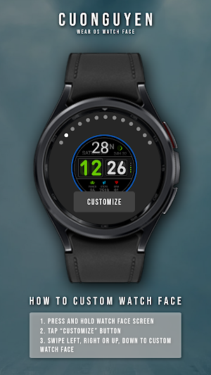 Watch face CNW0031 Screenshot 2
