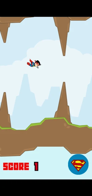 Tappy Super Kid Fly Screenshot 1