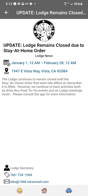 Oceanside Elks Screenshot 2