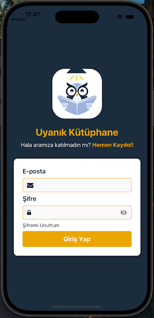 Uyanık Kütüphane Screenshot 1
