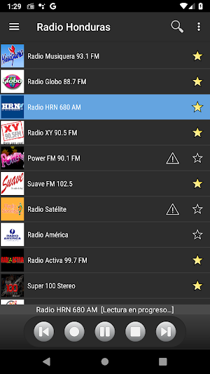 Radio Honduras Screenshot 1