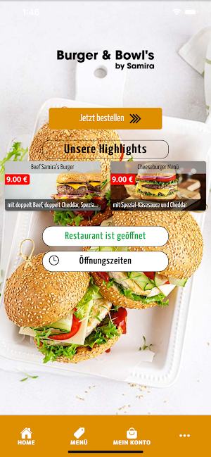 Burger & Bowl's by Samira Screenshot 0