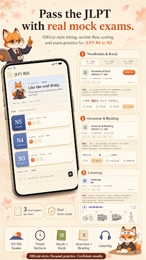 LenGaki: Japanese Kanji JLPT Screenshot 3