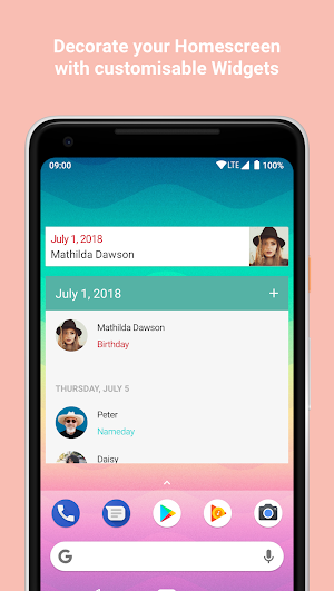 Memento - Birthdays & Namedays Calendar 🎂 🎈 Screenshot 2
