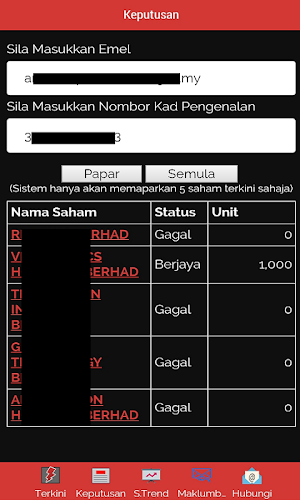 MySaham2u Screenshot 2