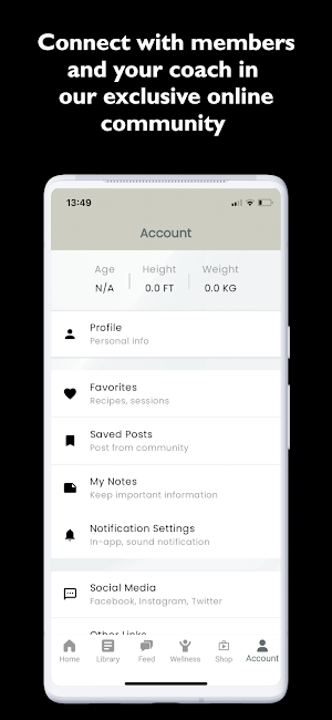 GxG Fitness Screenshot 3