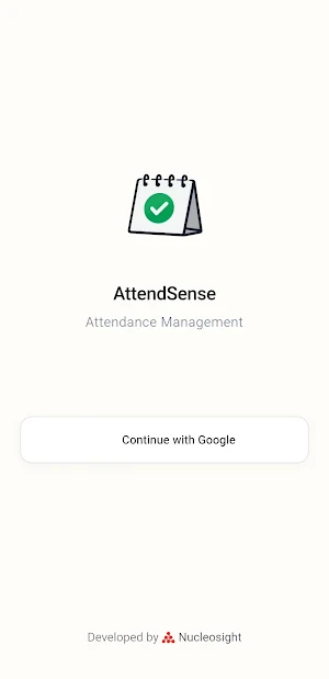 AttendSense Screenshot 0