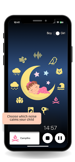 White Noise: Baby Sleep Sound Screenshot 3
