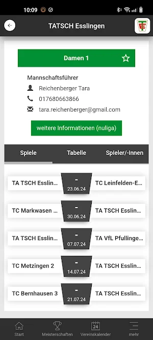 TATSCH Esslingen Screenshot 2