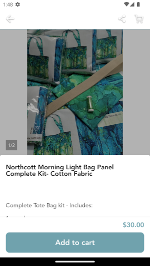 Seaside Quilting Supplies LLC Screenshot 1