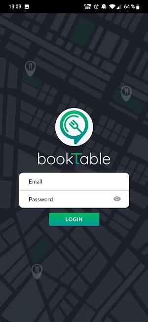 BookTable Screenshot 1