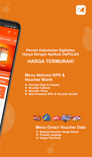 GERAI MIT : Aplikasi Agen Pulsa, Voucher & PPOB Screenshot 1