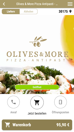 Olives & More Pizza Antipasti Screenshot 0