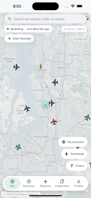 FlightSpot: Plane Spotting Screenshot 0