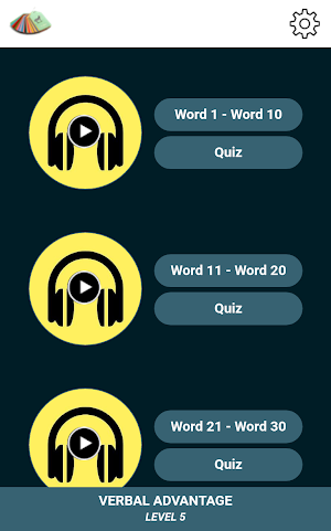 Verbal Advantage - Level 5 Screenshot 0