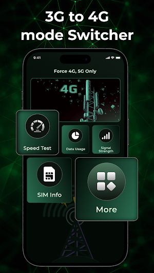 Force 3G LTE, 4G 5G Only Mode Screenshot 2