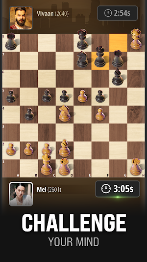 CHESS BATTLE PRO: Clash Puzzle Screenshot 0